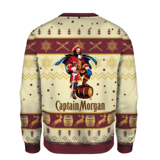 da88024dd77bccc72c6ee9704f19d4d1 AOPUSWT Colorful back Captain Morgan Ugly Christmas sweater