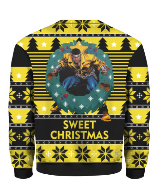depnejhhdksdnfkbq31cddoei APCS colorful back Sweet Luke Cage Christmas sweater