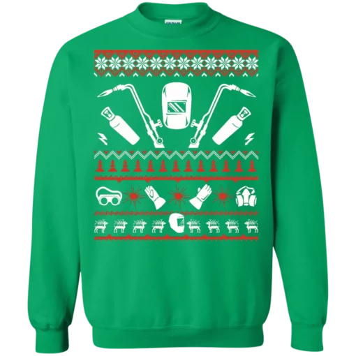 f 4 Welder Christmas sweater