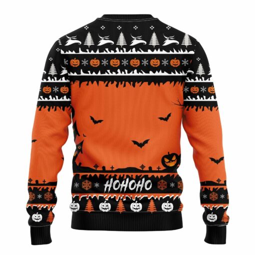 jack and zero nightmare ugly christmas sweater amazing gift idea thanksgiving gift 612966 Jack and Zero Nightmare ugly Christmas sweater