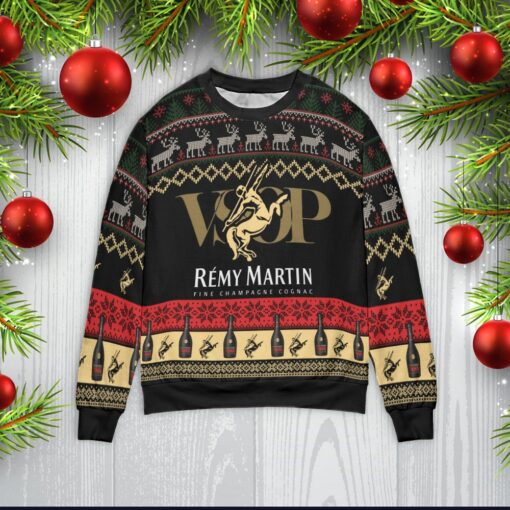 remy martin vsop sweater mockup min Remy martin vsop Christmas sweater