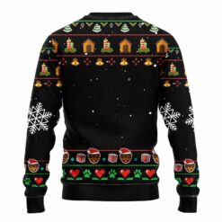 rottweiler2mcback Rottweiler ugly Christmas sweater