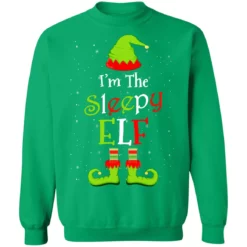 s 15 I'm the sleepy elf Christmas sweater