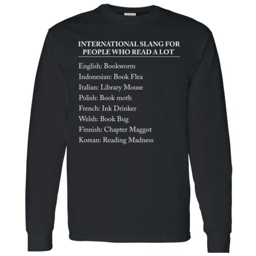 up het international slang for people who read a lot 4 1 International slang for people who read a lot shirt