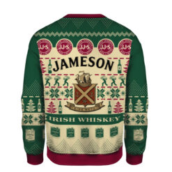06fcff100354c351bb0a80a7e96a4a07 AOPUSWT Colorful back Jameson Irish Whiskey ugly Christmas sweater
