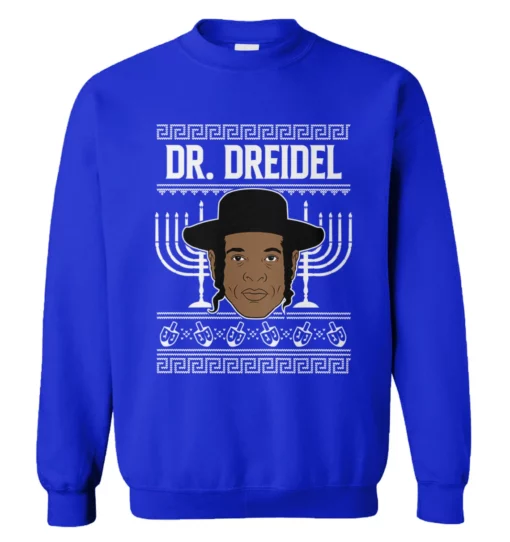 1 37 Dr Dreidel Christmas sweatshirt