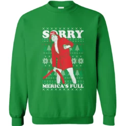 1 38 D*nald Tr*mp sorry merica's full Christmas sweater