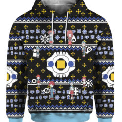 13grvpj9qs4ut7candmcmnje78 FPAHDP colorful front Digimon Characters Christmas sweater