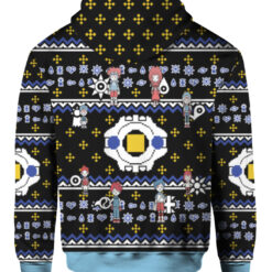13grvpj9qs4ut7candmcmnje78 FPAZHP colorful back Digimon Characters Christmas sweater