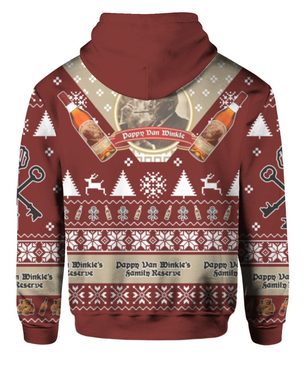 Pappy Van Winkle ugly Christmas sweater - Endastore.com