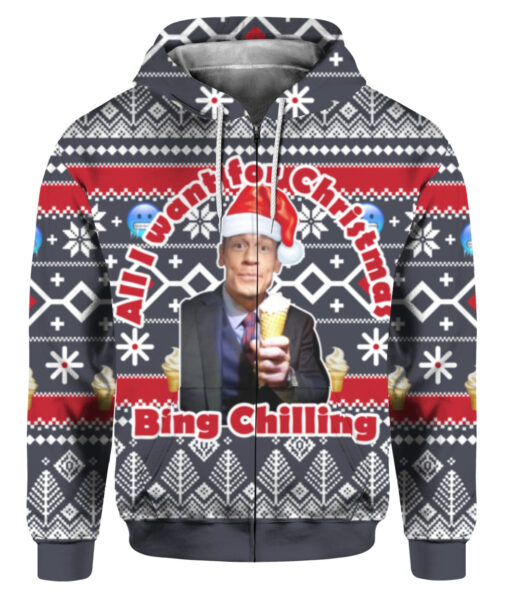 150v8f292utp31h2aqms160j7s FPAZHP colorful front John Cena all i want for Christmas is bing chilling Christmas sweater