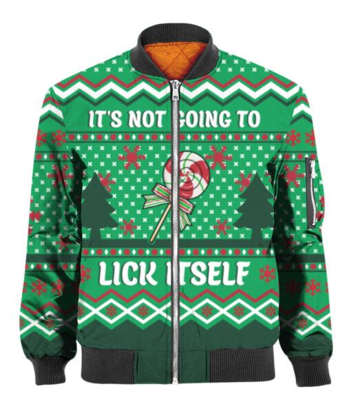 1em2ns4liomk0mjm5njfmj24qu APBB colorful front It's not going to lick itself ugly Christmas sweater