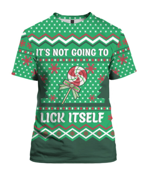 1em2ns4liomk0mjm5njfmj24qu APTS colorful front It's not going to lick itself ugly Christmas sweater