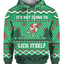 1em2ns4liomk0mjm5njfmj24qu FPAHDP colorful front It's not going to lick itself ugly Christmas sweater