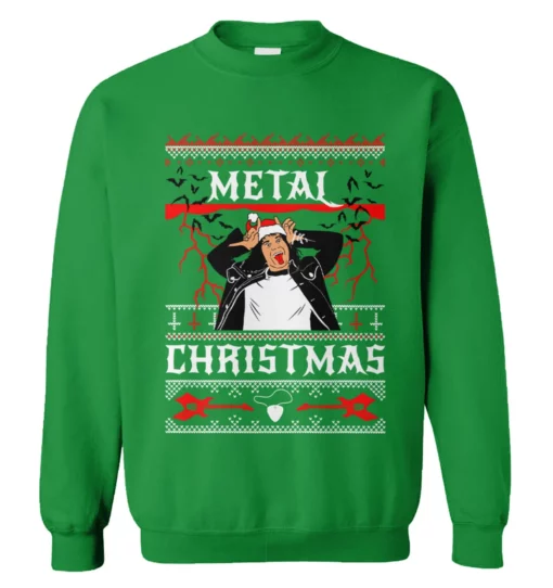 2 52 Metal Christmas sweater