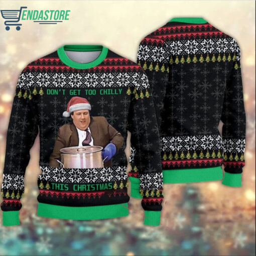 2 7 Kevin Malone don't get too chilly this Christmas sweater