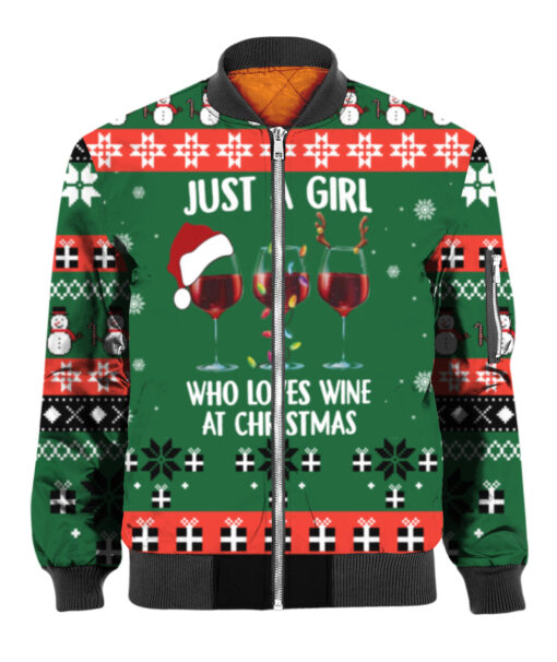23orjb5h5180kkpteo4qf9e9m2 APBB colorful front Wine Xmas just a girl who loves wine at Christmas Sweater