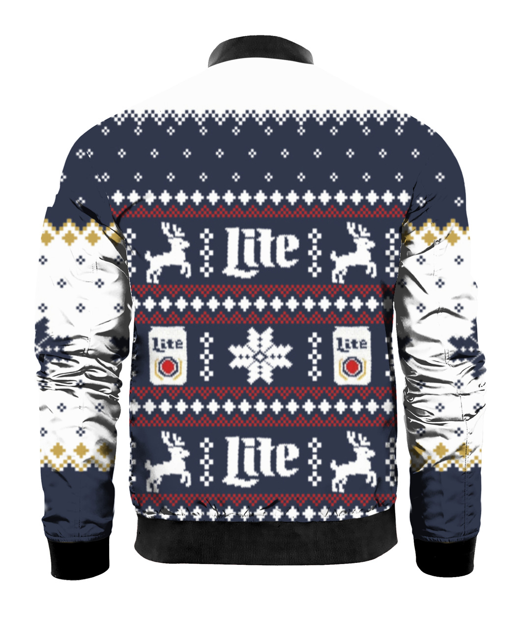 Endastore Miller Lite Bengals Christmas Sweater (Style: AOP Ugly Sweater, Color: Colorful, Size: 5XL)