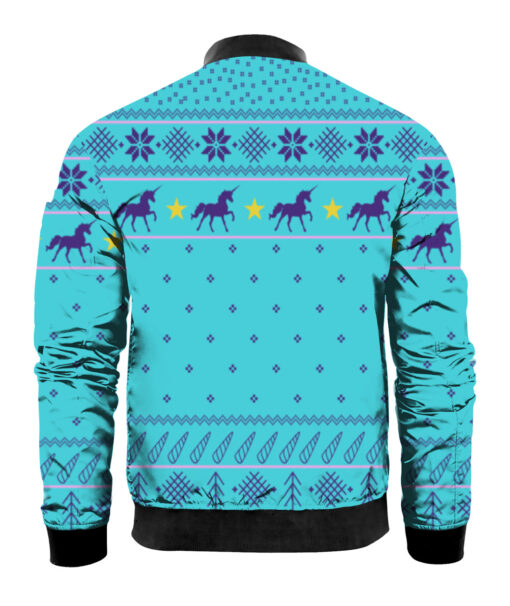 2t3puhochj80ov2jt60kang3o APBB colorful back Unicorn nope Christmas sweater