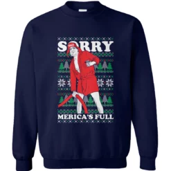 3 32 D*nald Tr*mp sorry merica's full Christmas sweater