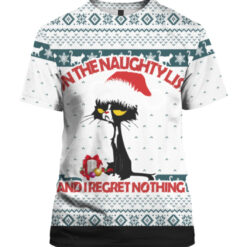 4i0suvgd7kmpo8rbi7bcfip484 APTS colorful front Black Cat on the naughty list and i regret nothing Christmas sweater