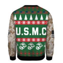 63f2352d1e3ddde0bcb72b7de933d7b8 AOPUSWT Colorful back US marine Christmas sweater