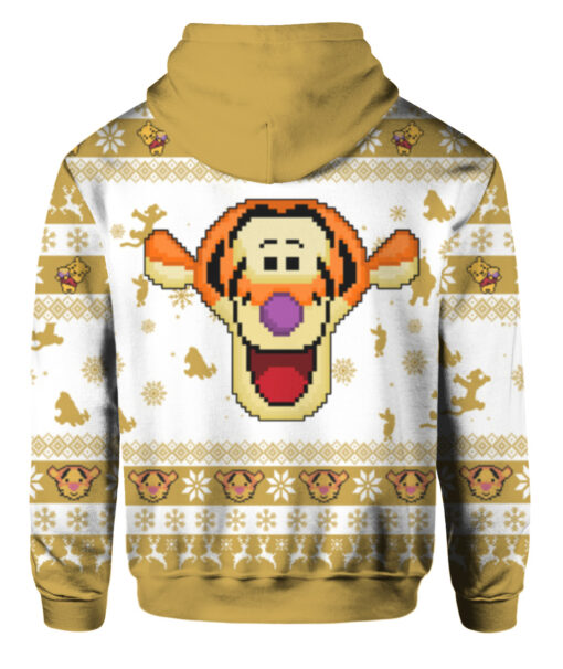 63r011rh1126uloan6a9kj6uen FPAHDP colorful back Winnie the Pooh Tigger Christmas sweater