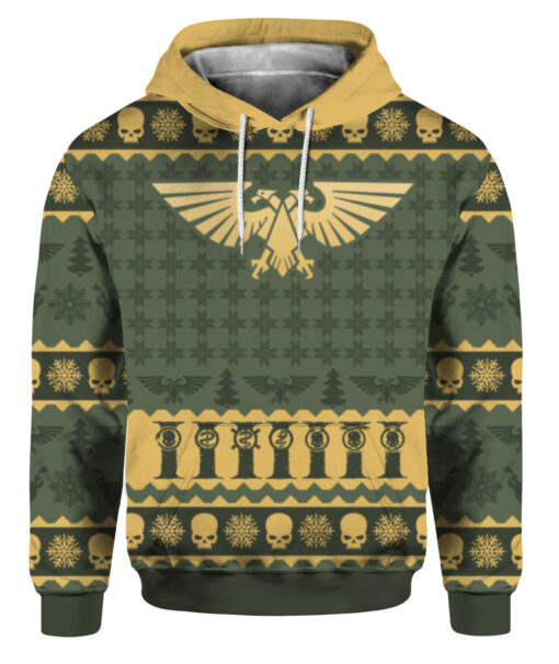 6fu114fl97l7qo9pek2da4r77k FPAHDP colorful front Warhammer 40k imperium Christmas sweater