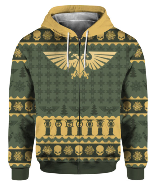 6fu114fl97l7qo9pek2da4r77k FPAZHP colorful front Warhammer 40k imperium Christmas sweater