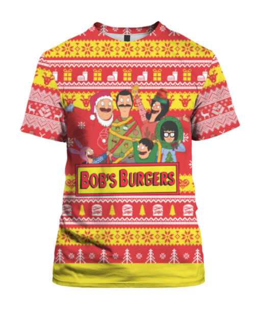 6n1f3113b3bmspqck2ggi813hs APTS colorful front Bobs Burgers family Christmas sweater