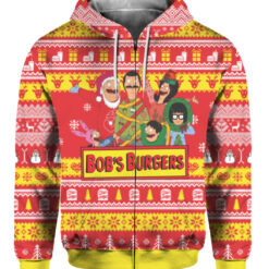 6n1f3113b3bmspqck2ggi813hs FPAZHP colorful front Bobs Burgers family Christmas sweater
