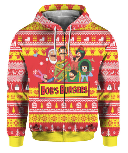 6n1f3113b3bmspqck2ggi813hs FPAZHP colorful front Bobs Burgers family Christmas sweater