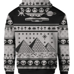 6oe7ii7uk28s5er416iqtstrd4 FPAHDP colorful back Ancient Alien pyramid ugly Christmas sweater