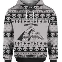 6oe7ii7uk28s5er416iqtstrd4 FPAHDP colorful front Ancient Alien pyramid ugly Christmas sweater