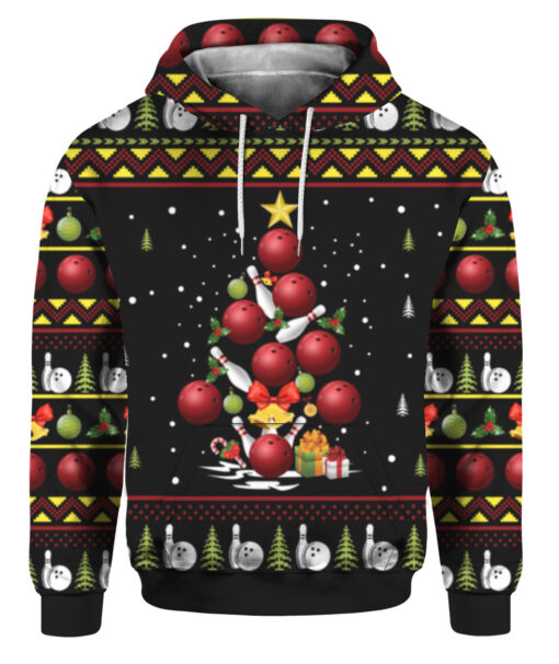 6sui7580ul0lk3s04db55ekr1u FPAHDP colorful front Bowling Christmas tree Christmas sweater