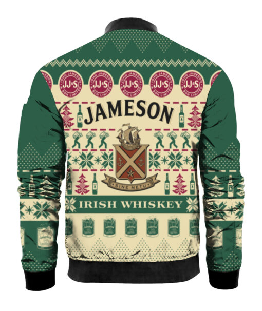 6vjvh00qkod8rm2k0kvkmkig7 APBB colorful back Jameson Irish Whiskey ugly Christmas sweater