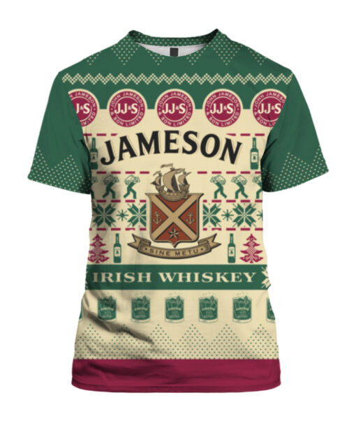 6vjvh00qkod8rm2k0kvkmkig7 APTS colorful front Jameson Irish Whiskey ugly Christmas sweater