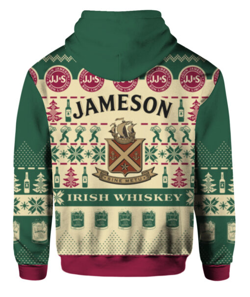 6vjvh00qkod8rm2k0kvkmkig7 FPAZHP colorful back Jameson Irish Whiskey ugly Christmas sweater
