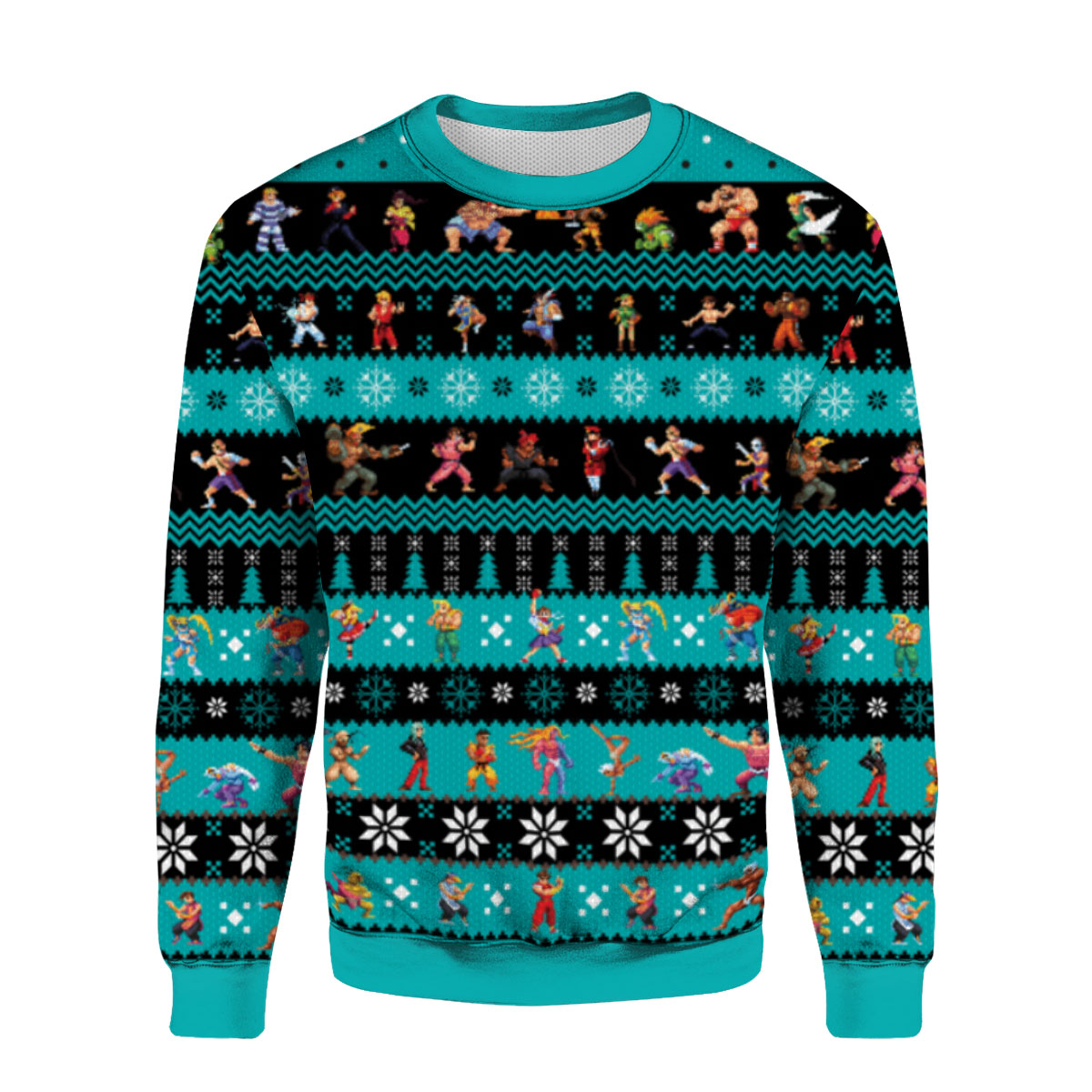 Street Fighter Christmas sweater - Endastore.com