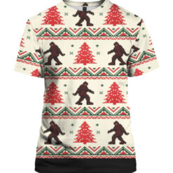 7va179h1ut8tlogmu96bhdv0vj APTS colorful front Bigfoot ugly Christmas sweater