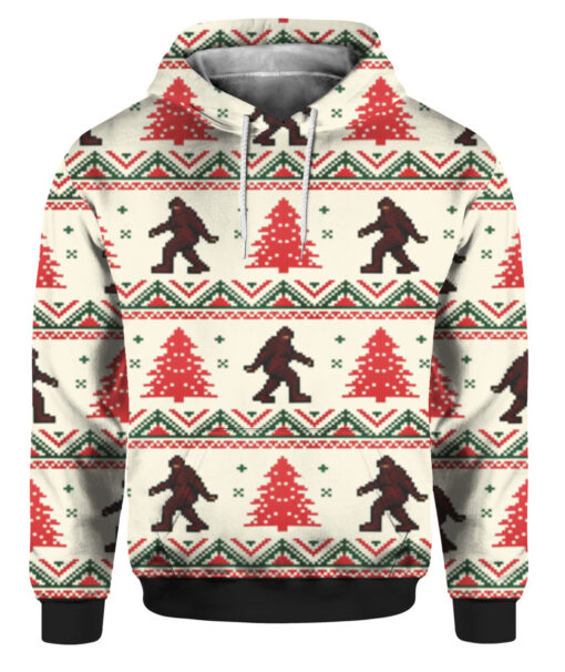 7va179h1ut8tlogmu96bhdv0vj FPAHDP colorful front Bigfoot ugly Christmas sweater