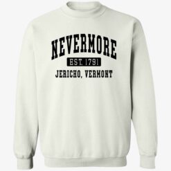 Endas Addams Nevermore est 1791 Jericho Vermont shirt 3 1 Addams Nevermore est 1791 Jericho Vermont hoodie