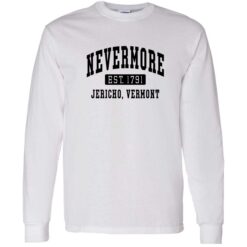 Endas Addams Nevermore est 1791 Jericho Vermont shirt 4 1 Addams Nevermore est 1791 Jericho Vermont hoodie