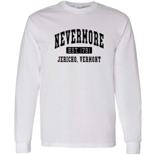 Endas Addams Nevermore est 1791 Jericho Vermont shirt 4 1 Addams Nevermore est 1791 Jericho Vermont hoodie