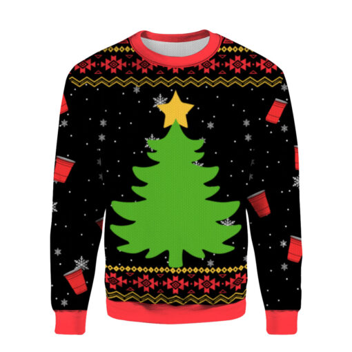 a20e8e32cc259e981757e0bd6e3df7c0 AOPUSWT Colorful front Beer Pong 3D ugly Christmas sweater