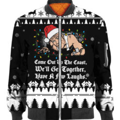 b5uhrviq0g09ec2l55e1bfc1v APBB colorful front Die Hard come out to the coast we'll get together Christmas sweater