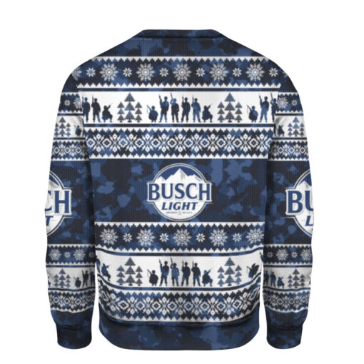 cfda5e51407a3cab9036c0077aa8d7fc AOPUSWT Colorful back Busch light Christmas sweater
