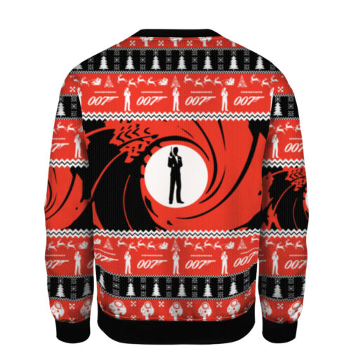 d5b824e50b636697b0d37fd026655f52 AOPUSWT Colorful back 007 Detective Christmas sweater