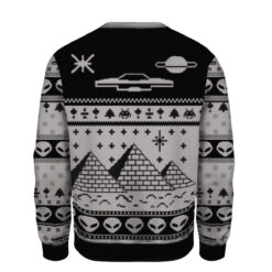 d871e523fa82470aed902696bbceeda4 AOPUSWT Colorful back Ancient Alien pyramid ugly Christmas sweater