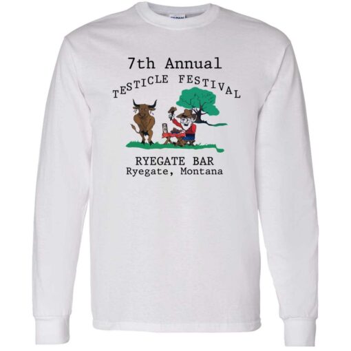 endas 7th annual testicle festival 4 1 7th annual testicle festival ryegate bar ryegate montana sweatshirt